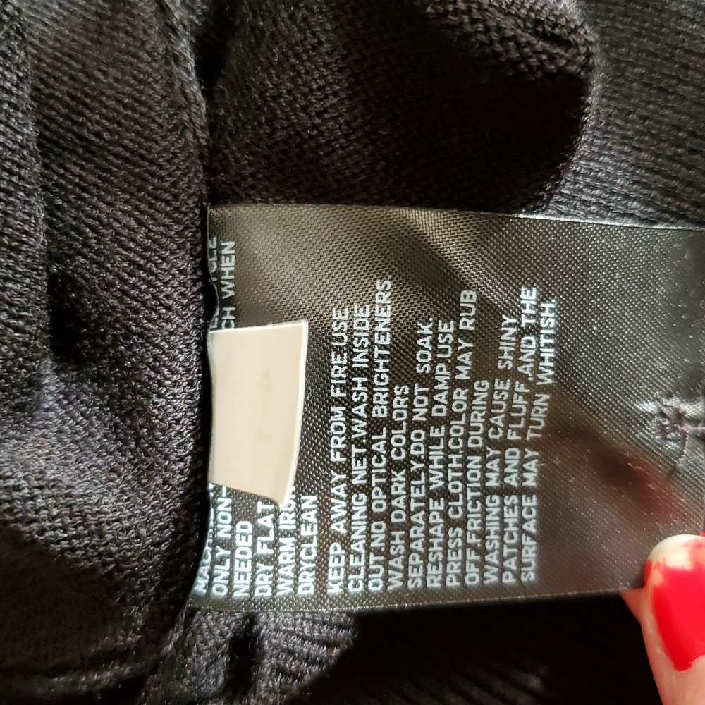 Uniqlo UV Protection Black Button-Up Cardigan Size L - Picture 9 of 12